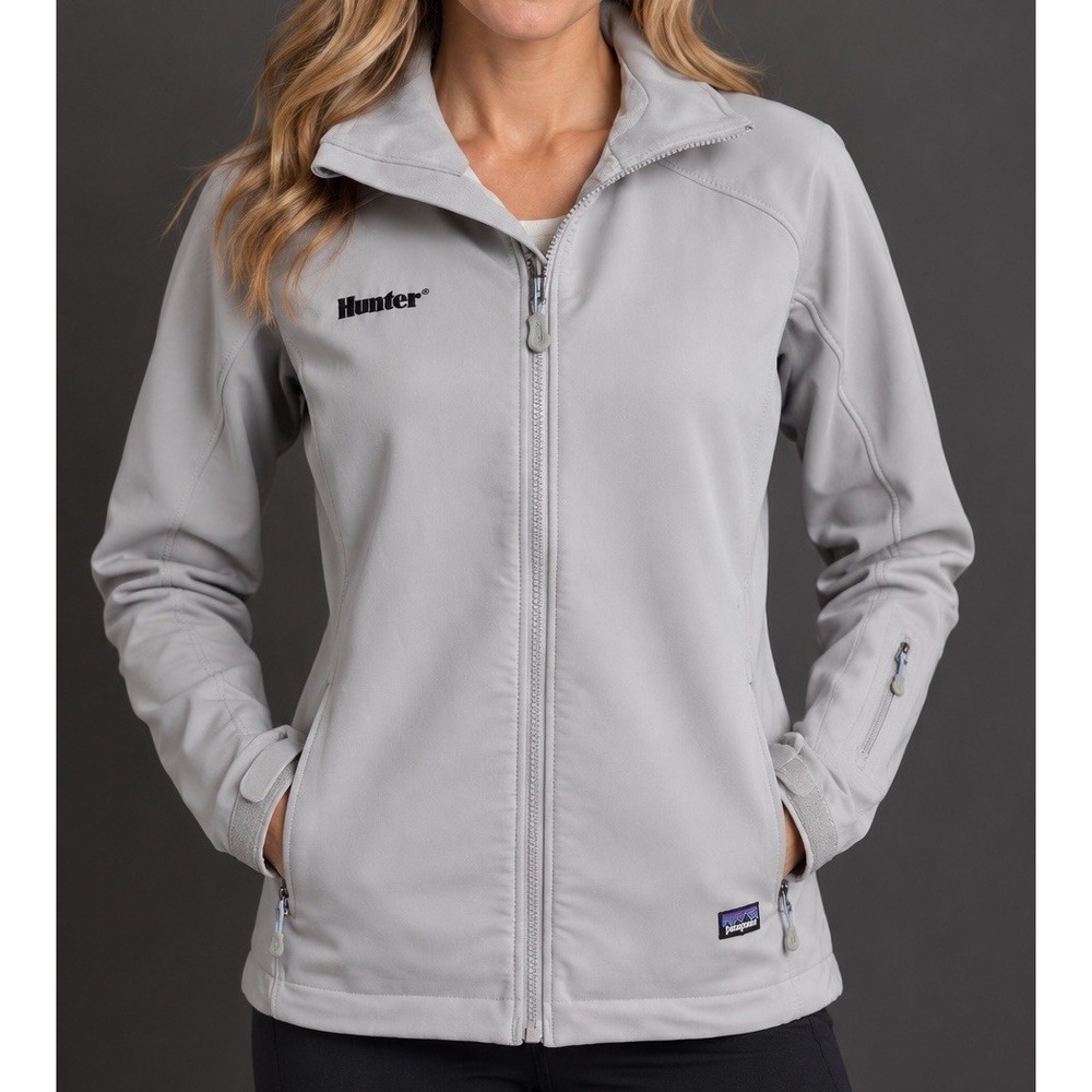 Patagonia Soft Shell Jacket Large Womens Fleece Lined Hunter Logo Never Worn NEW